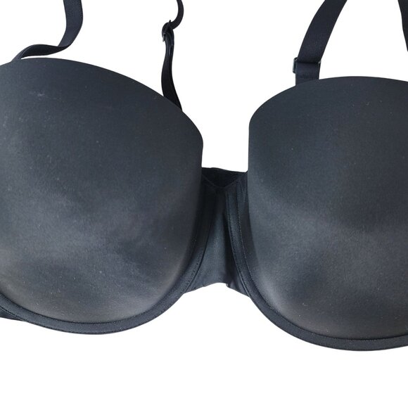 Spanx Up For Anything Strapless Bra Black 38DD Underwire Padded Convert #30022R - Picture 4 of 9